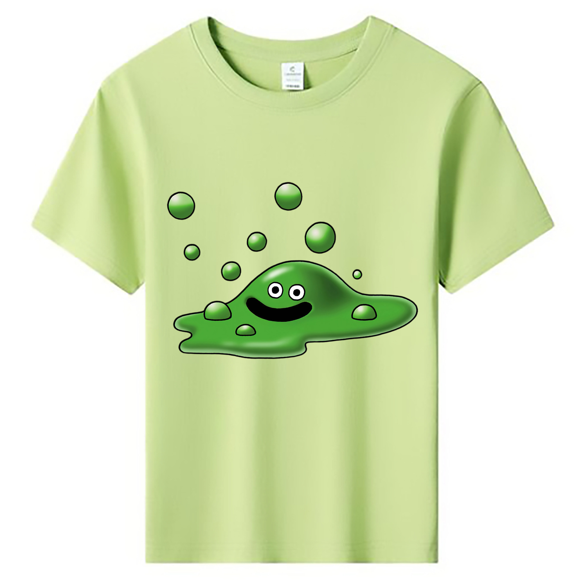 （画像用） ドラゴンクエスト Doragon Kuesuto Dragon Quest 綿100％キッズTシャツ（フロントプリント）